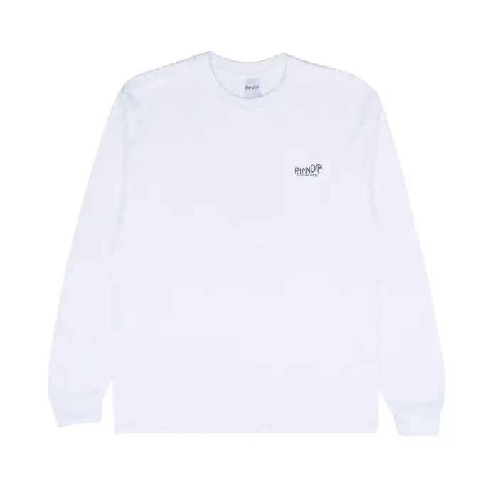 The Great Wave Of Nerm Long Sleeve (White)