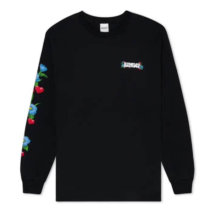 Peace Love Ripndip Long Sleeve (Black)