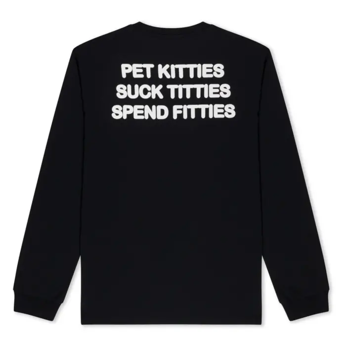 Pet Kitties Long Sleeve (Black)