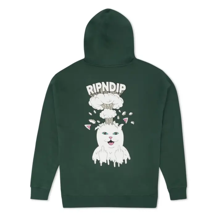 Mind Blown Hoodie (Alpine Green)